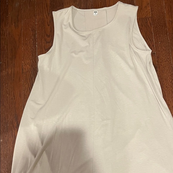 Sleeveless Cream Dress - Picture 1 of 1